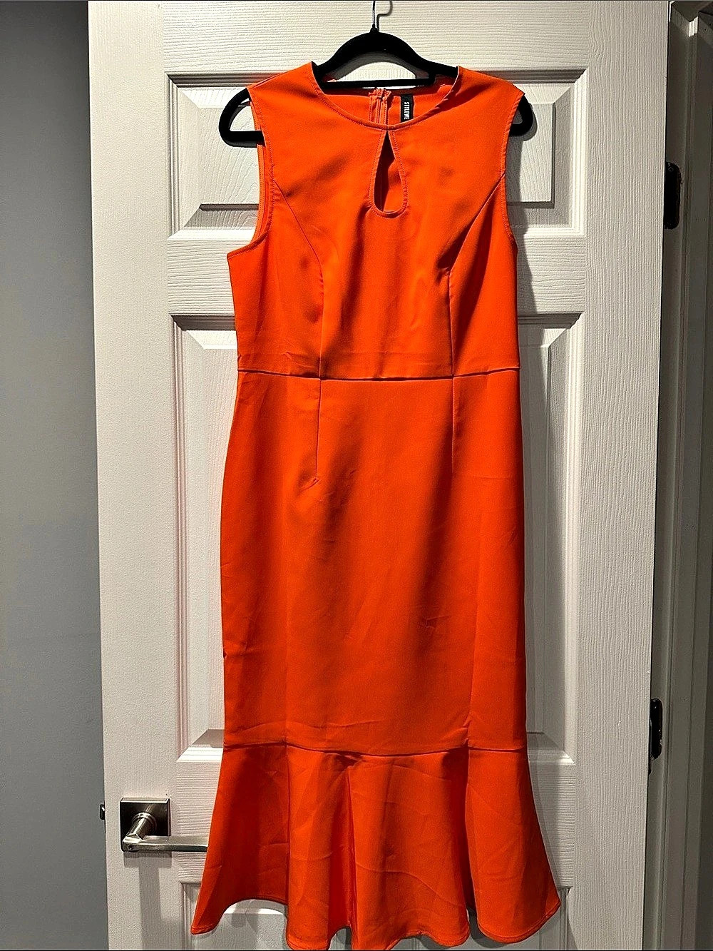 STYLEWE Orange Midi Dress